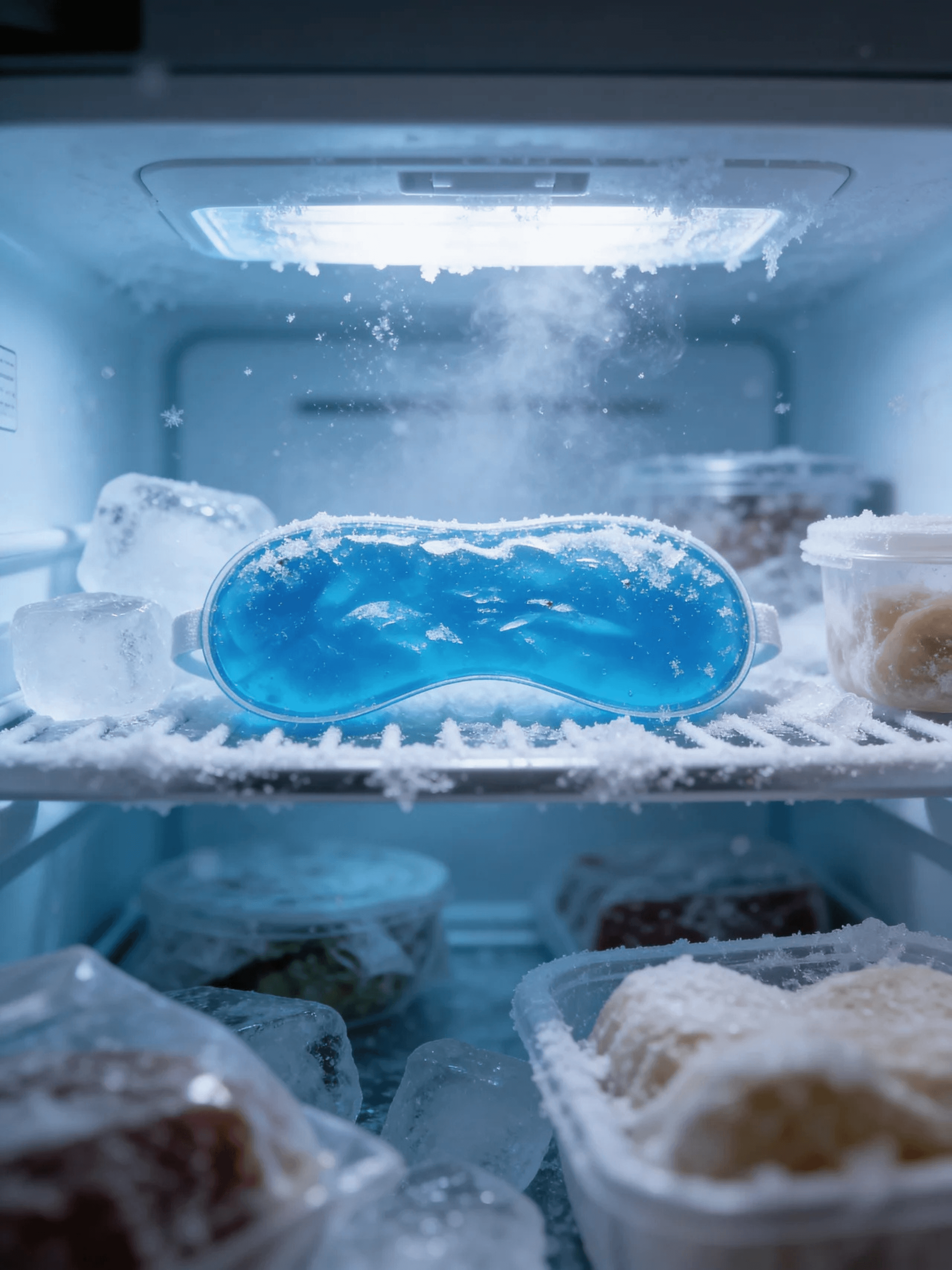 Lumyra · step 01 — freezer chill